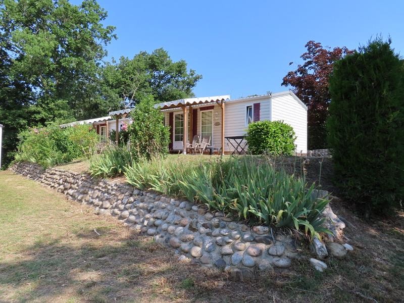 Mobilheim 30 m² mit Klimaanlage und 2 Schlafzimmern – genießen Sie Komfort auf dem Campingplatz!