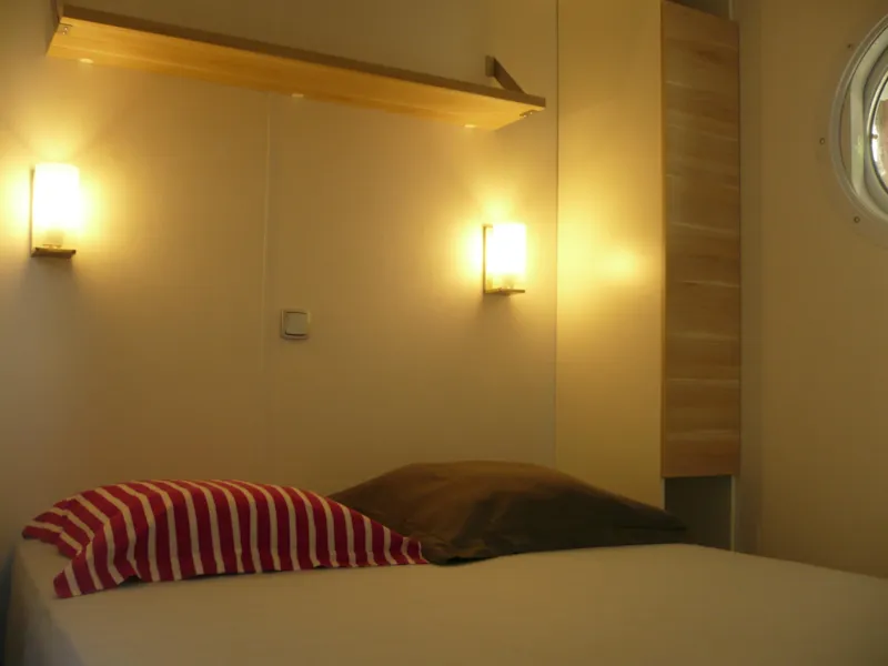 Mobil Home - 20M² - 2 Chambres + Terrasse Semi Couverte 7,50M²