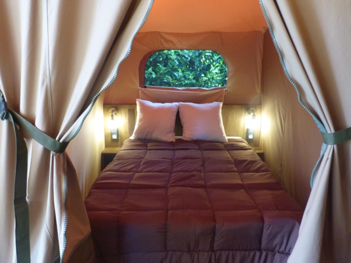 Tente Lodge Victoria 20M² + 10M² Terrasse Couverte