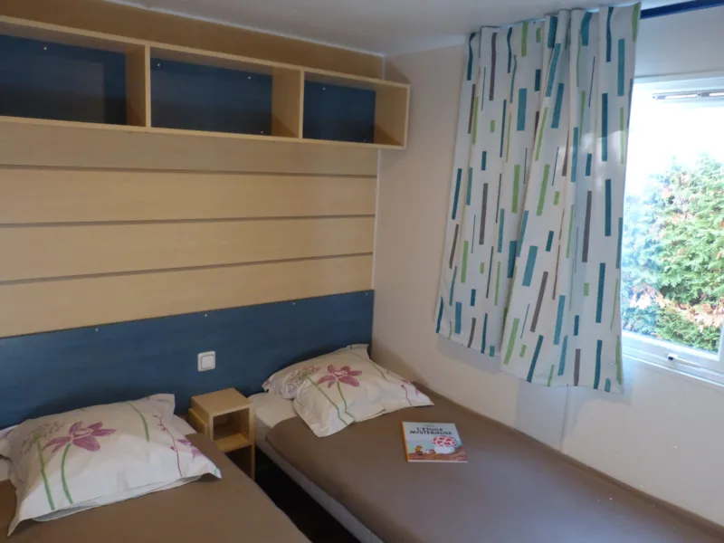 Mobil Home - 28M² - 2 Chambres + 15 M² Terrasse Semi-Couverte