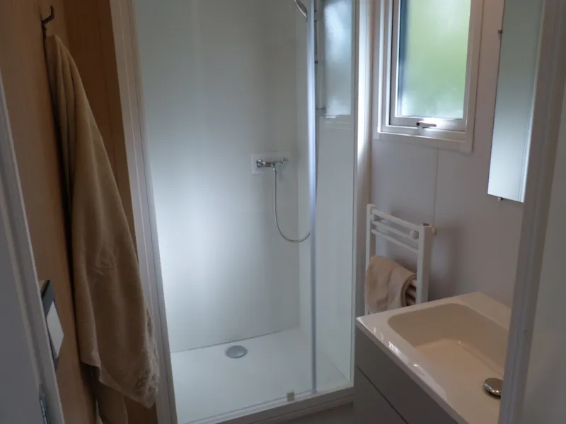 Mobil Home - 26M² - 2 Chambres + Terrasse Couverte 20M²