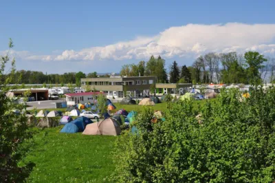 camping wolfgangsee lindenstrand AK Camping Wolfgangsee Lindenstrand. Josef Leitner Berneggerbauer. St.   Parmenides Ansichtskarten