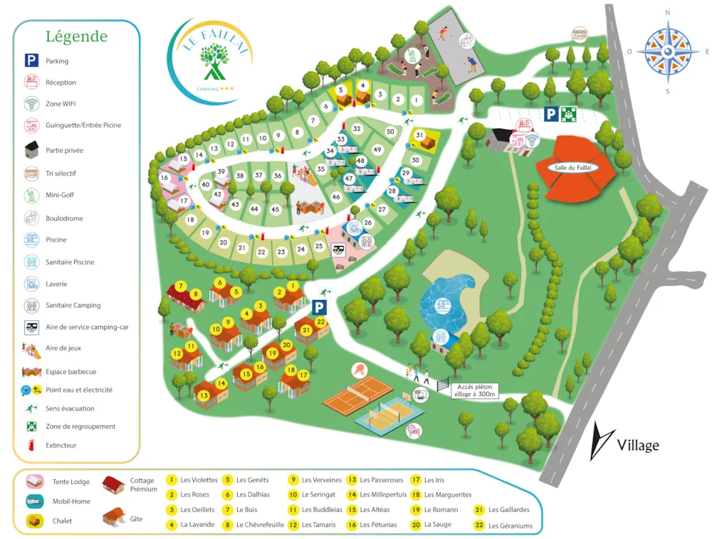 Camping et Gîtes du FAILLAL