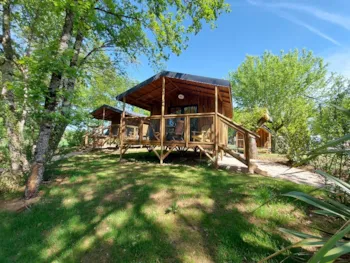 Mietunterkunft - Lodge Duo - Camping LE CLOS LALANDE