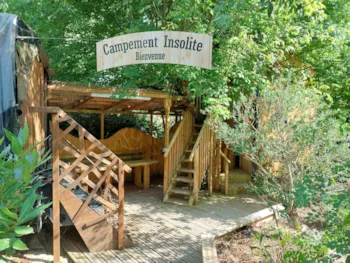 Mietunterkunft - Military Camp - Camping LE CLOS LALANDE