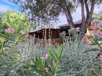 Mietunterkunft - Chalet Nature - Camping LE CLOS LALANDE