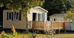 Accommodation - Mobil-Home Standard 16M²  1 Bedroom (2011) - Flower Camping La Grande Plage