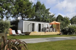 Accommodation - Mobil-Home Premium 33M²  2 Bedrooms - 2 Bathrooms  (2016) - Flower Camping La Grande Plage