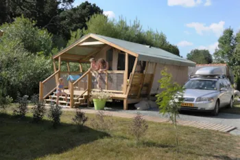 Mietunterkunft - Freeflower 22M²  2 Schlafzimmer - 1 Badezimmer  (2016) - Flower Camping La Grande Plage