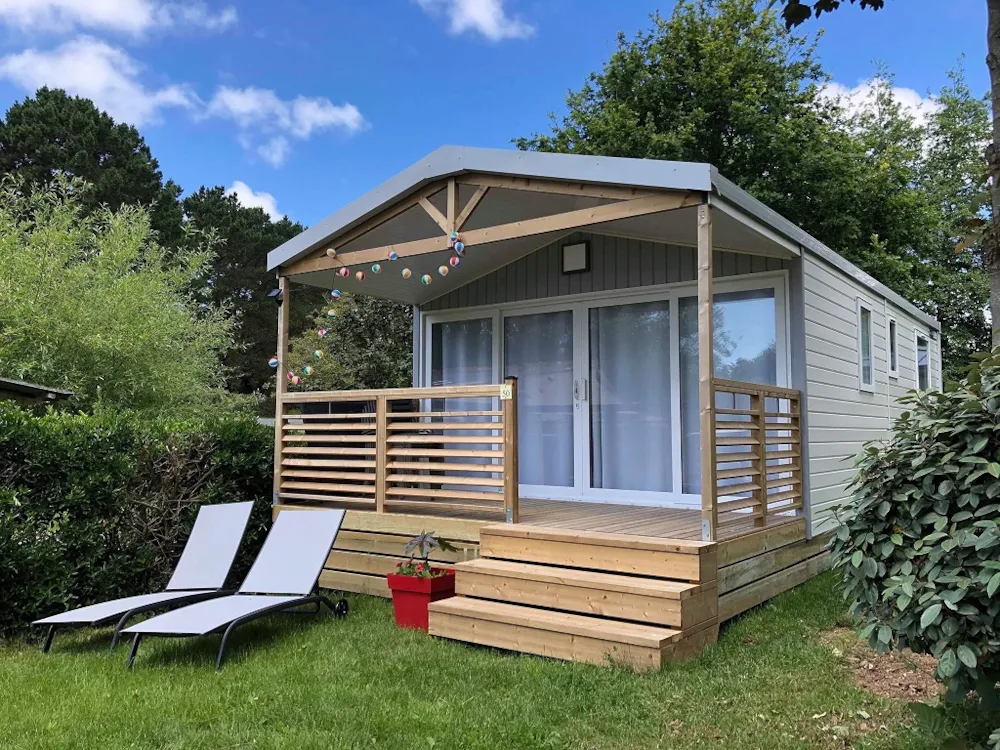 Location - Mobil-Home Premium 27M²  2Ch  (2017) - Flower Camping La Grande Plage