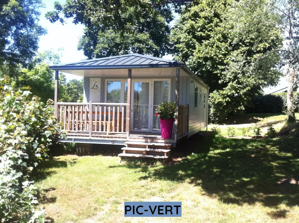 Location - Mobil-Home Confort 27M² 2 Ch (2015) - Flower Camping La Grande Plage