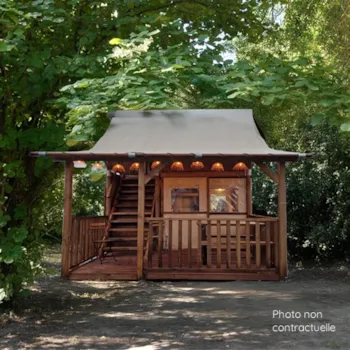 Mietunterkunft - Bungalow "Bohème" 14M² (2025) - Flower Camping La Grande Plage
