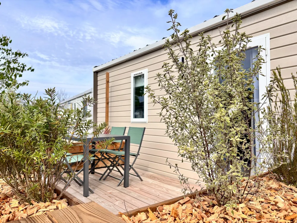 Location - Mobil-Home Confort 27M² 2Ch (2024) - Flower Camping La Grande Plage