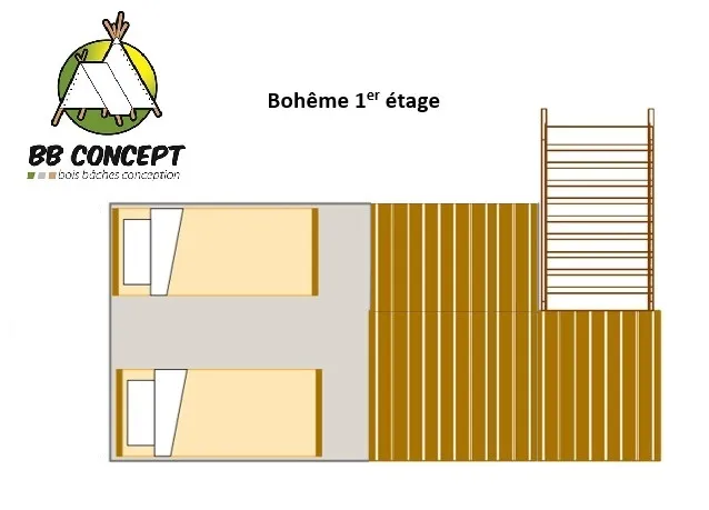 Bungalow "Bohème" 20M² (2026)