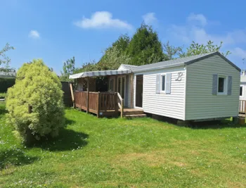 Mietunterkunft - Mobilheim Flores 30M² 2 Zimmer Mit Überdachter Terrasse - Camping Les Mouettes