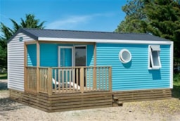 Huuraccommodatie(s) - Stacaravan Samoa 29M² - 2 Kamers + Overdekt Terras - Camping La Touesse