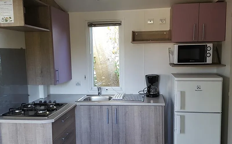 Mobilhome Bora Bora 31M² - 2 Chambres + Terrasse Semi-Couverte