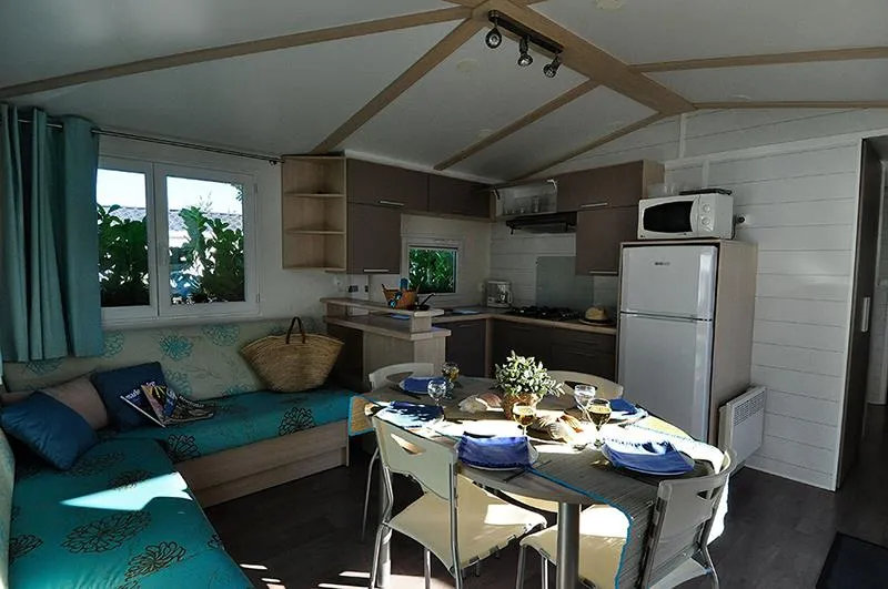 Mobilhome Maldives 34 M² - 2 Chambres + Terrasse Couverte