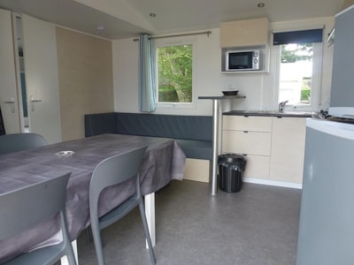 Mobil Home BAHAMAS CONFORT 34m² - 3 bedrooms) + sheltered terrace + dishwasher — 3