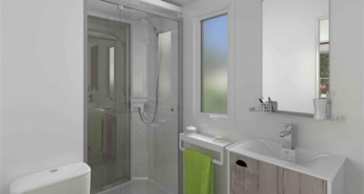 Mobile-home SANTA FE PREMIUM 36m² - 3 bedrooms + 2 bathroom + sheltered terrace — 4