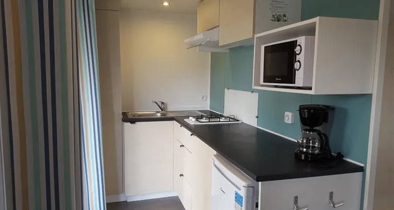 Mobilhome Cahita 17M² - 1 Chambre + Terrasse Couverte