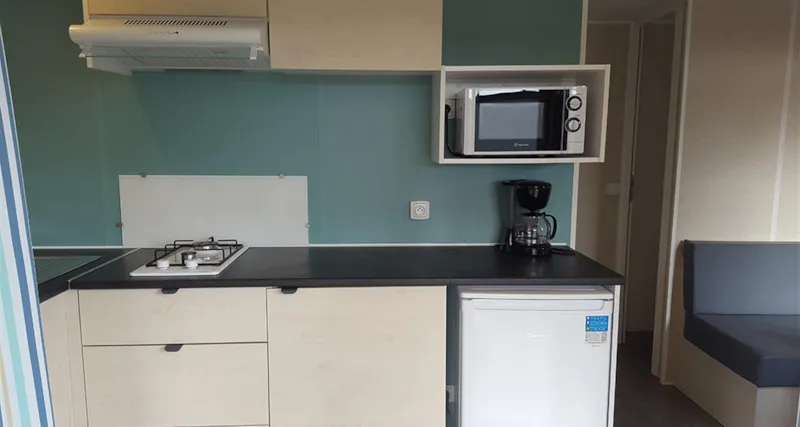 Mobilhome Cahita 17M² - 1 Chambre + Terrasse Couverte