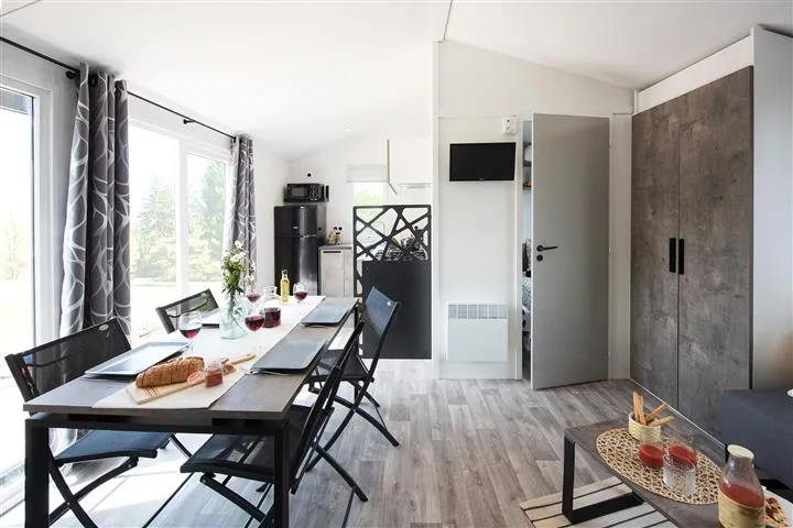 Mobilhome Bahia Confort + - 27M² - 2 Chambres + Terrasse Couverte