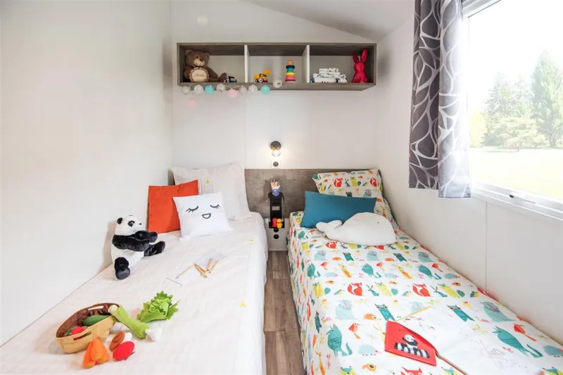 Mobilhome Bahia Confort + - 27M² - 2 Chambres + Terrasse Couverte