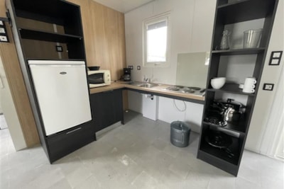 Mobile-home adapted to the people with reduced mobility - 2 bedrooms + sheltered terrace — 1