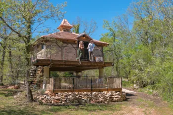 Mietunterkunft - Le Pigeonnier - Camping LES 3 CANTONS