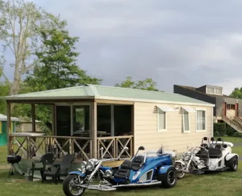 Mietunterkunft - Mobilheim 2 Zimmer - Camping Au Bord de Loire