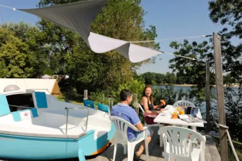 Mietunterkunft - Bathô Boot Ohne Sanitäranlagen - Camping Au Bord de Loire