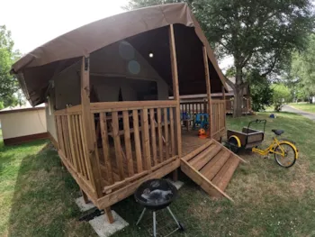 Mietunterkunft - Lodge Loire Valley - Camping Au Bord de Loire