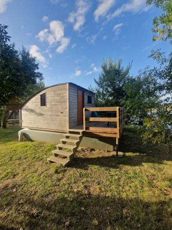 Mietunterkunft - Catamaran Cabané Ohne Sanitäranlagen - Camping Au Bord de Loire