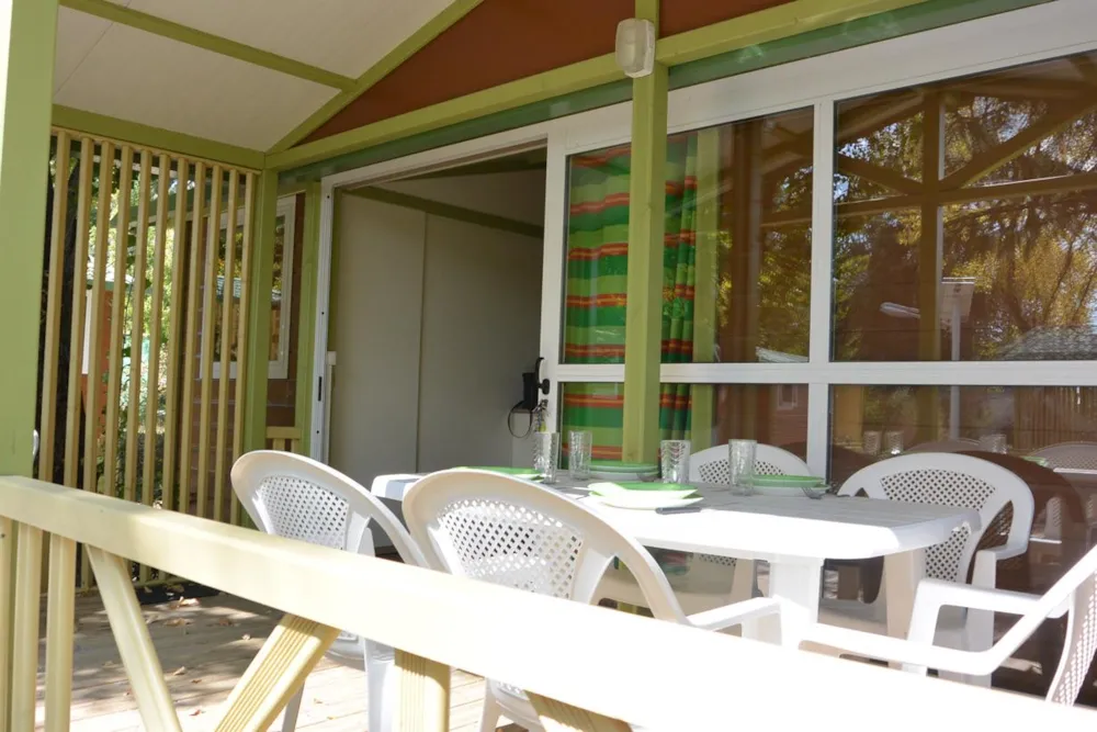 Accommodation - Chalet Samoa 3 Bedrooms - Camping Le Barralet