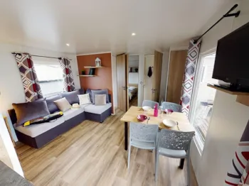 Mietunterkunft - Mobilheim Salsa - 2 Schlafzimmer- Premium Modell 2021 - Camping Le Balcon de la Baie