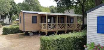 Mietunterkunft - Mobilheim Herpin 3 Zimmer Premium Nieuw Model 2022 - Camping Le Balcon de la Baie