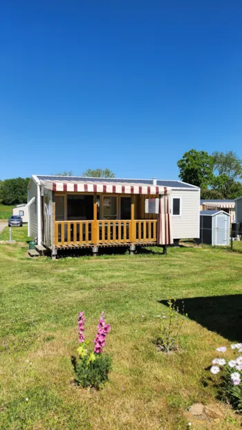 Mietunterkunft - Mobil-Home Salsa Premium 2 Slaapkamers Model 2020 - Camping Le Balcon de la Baie