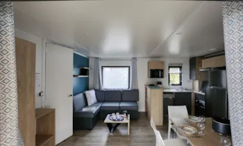 Mietunterkunft - Mobilheim Herpin 3 Zimmer Premium Nieuw Model 2022 - Camping Le Balcon de la Baie