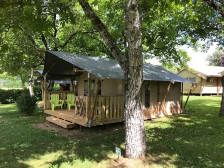 Accommodation - Comet Tent - 2 Bedrooms - 5 Pers. - Camping Le Mondou