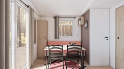 MOBILHOME 1 BEDROOM - TV - Air-conditioning (Sheet and towels provided) — 4