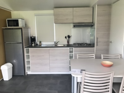 Mobile home 35 m² - 3 bedrooms - Grand Confort - TV - Air conditioning — 5