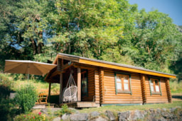 Huuraccommodatie(s) - Mountaineer's Chalet-  1 Bedroom = Sheets +Towels + Cleaning - Camping écovillage SOLEIL DU PIBESTE