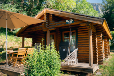 Wood cottage ZEN Jacuzzi- sheets +towels + cleaning — 2