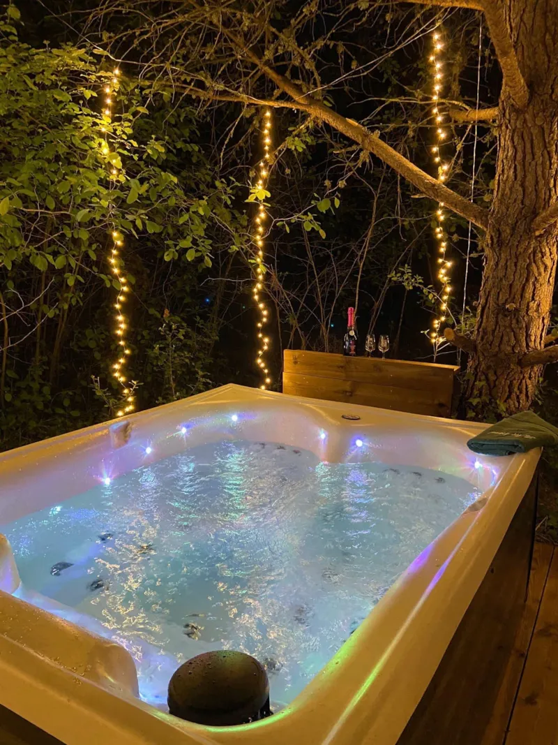 Chalet Nid D'amour Jacuzzi + Draps + Serviettes +Ménage