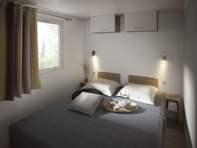 Mobile home Tourmalet 2 chambres = draps + serviettes +ménage — 4