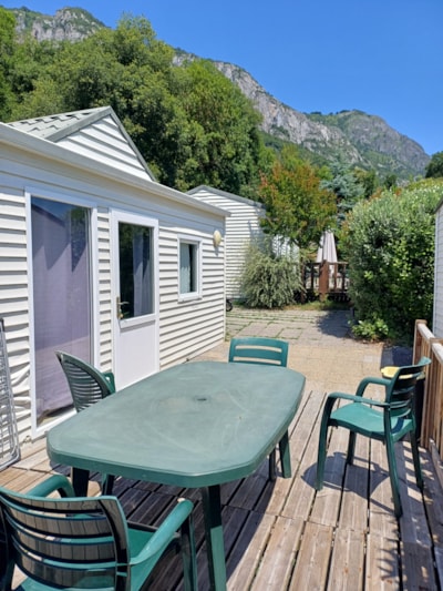 Mobile Home VIGNEMALE  2 rooms = Sheets + Towels + Cleaning for 4 People — 4