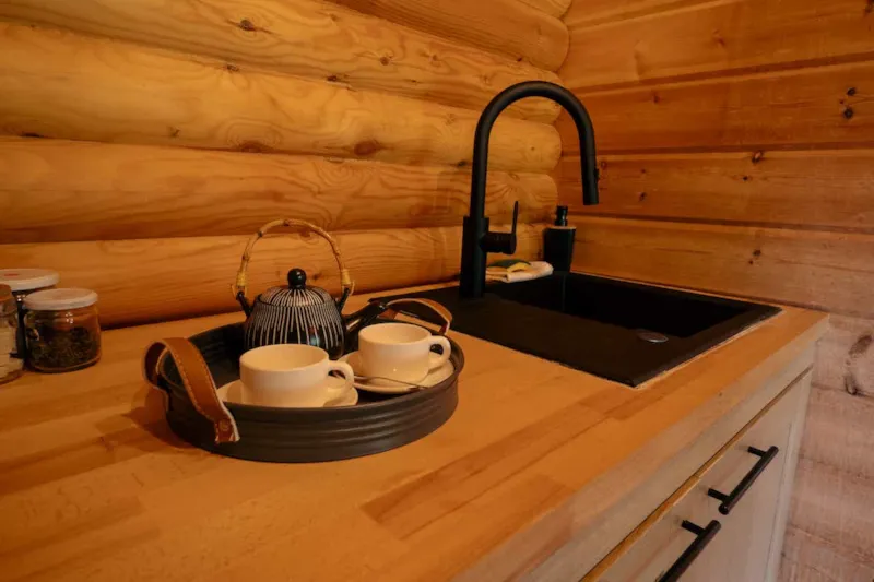 Le Chalet Zen Jacuzzi- Draps + Serviettes +Ménage