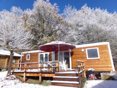 Mobile home PONT D'ESPAGNE 3 rooms , 2 bathrooms  = sheets + towles + cleaninf — 5
