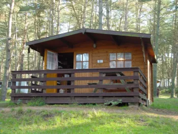 Mietunterkunft - Blockhütte Seeadler - Natur Camping Usedom